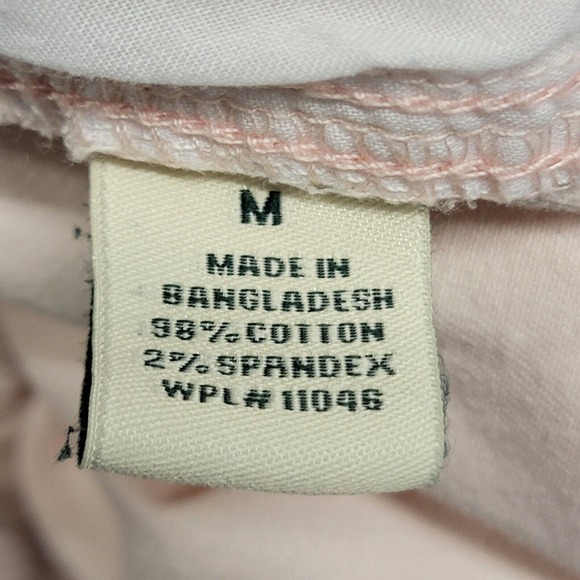 Southern Pines Shorts Mens Size Medium 7" Elastic Waist Light Pink Pastel - Picture 3 of 7